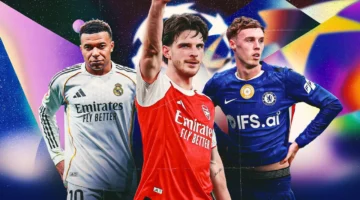 أرسنال يتصدر تصنيفات دوري أبطال أوروبا وسط تراجع نتائج باريس سان جيرمان وريال مدريد